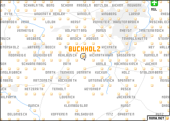 map of Buchholz