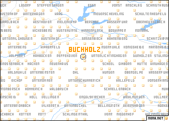 map of Buchholz