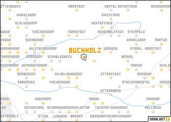 map of Buchholz