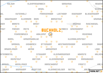 map of Buchholz