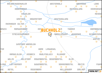 map of Buchholz