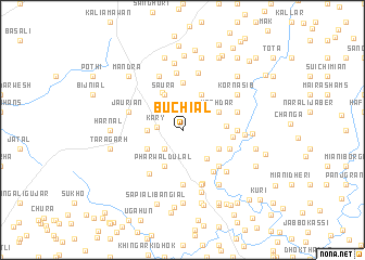 map of Buchiāl