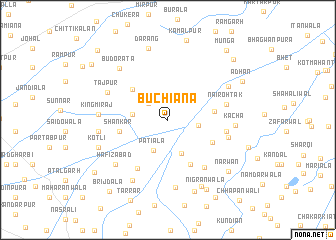 map of Buchiāna