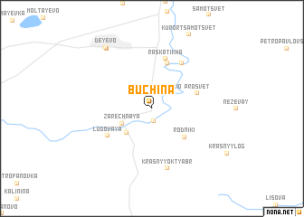 map of Buchina