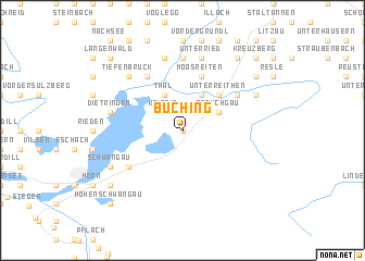 map of Buching