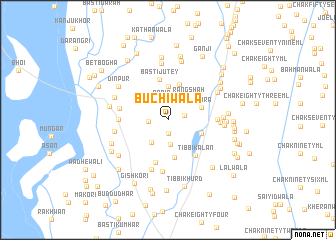 map of Buchiwāla
