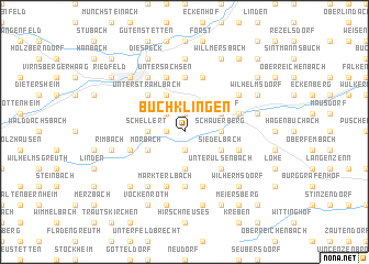 map of Buchklingen
