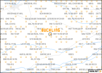 map of Büchling