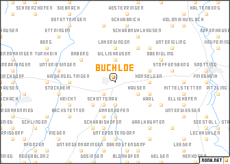 map of Buchloe