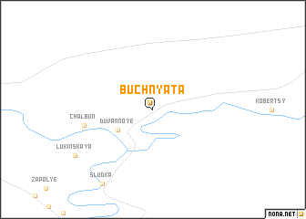 map of Buchnyata