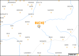 map of Bucho
