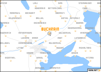 map of Buchrain