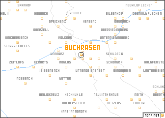 map of Buchrasen