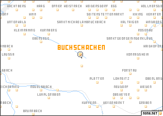 map of Buchschachen