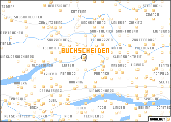 map of Buchscheiden