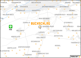 map of Buchschlag