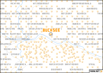 map of Buchsee