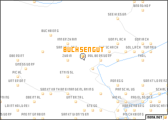 map of Büchsengut