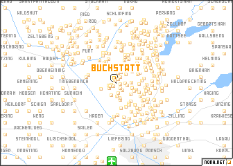 map of Buchstätt