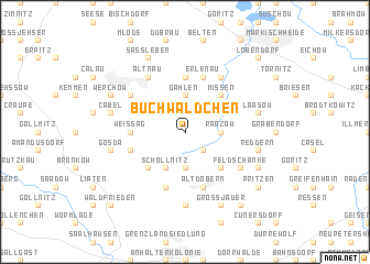 map of Buchwäldchen