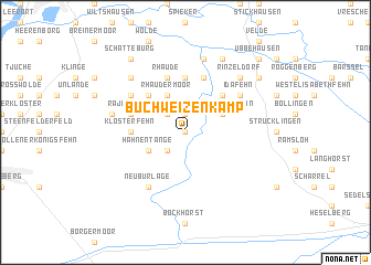 map of Buchweizenkamp