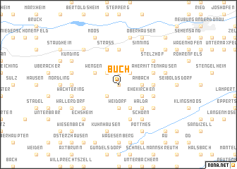 map of Buch