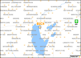 map of Buch