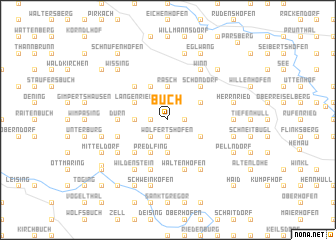 map of Buch
