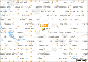 map of Buch