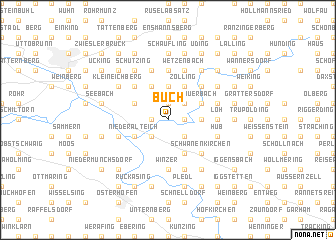 map of Buch