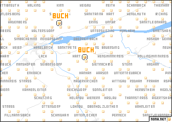 map of Buch