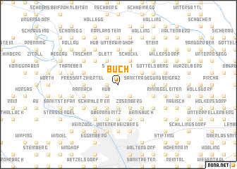 map of Buch