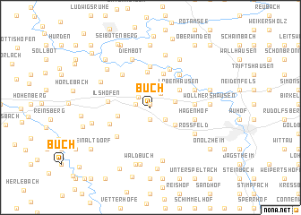 map of Buch