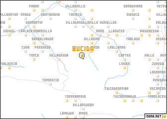map of Bucida