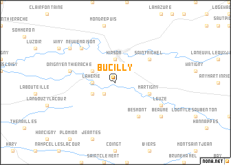 map of Bucilly
