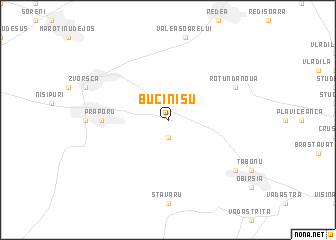 map of Bucinişu