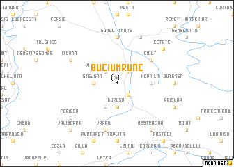 map of Bucium-Runc