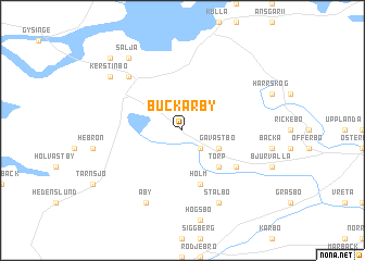 map of Buckarby