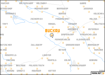 map of Buckau