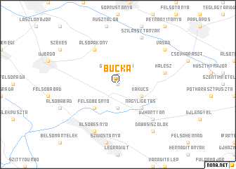 map of Bucka