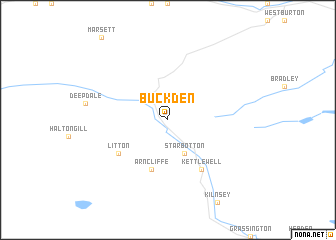 map of Buckden