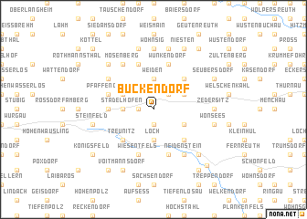 map of Buckendorf