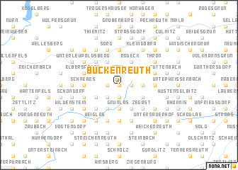 map of Buckenreuth