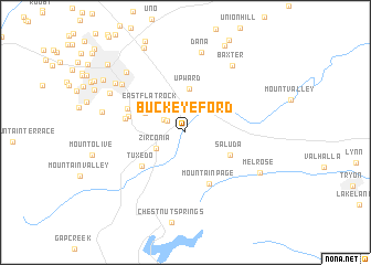 map of Buckeye Ford