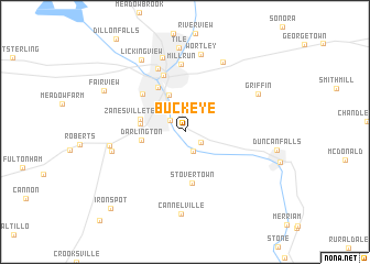 map of Buckeye