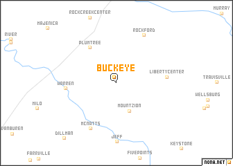 map of Buckeye