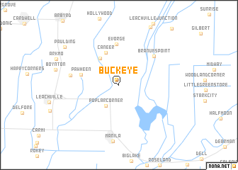 map of Buckeye
