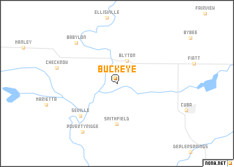 map of Buckeye