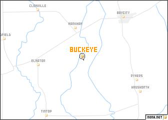 map of Buckeye