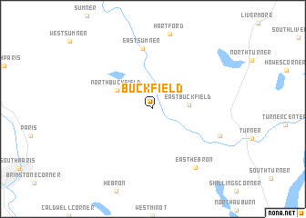 map of Buckfield